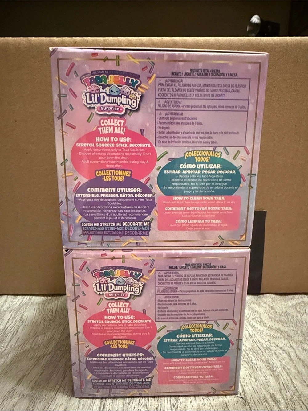 SET OF 2 Lil' Dumpling Surprise - Pink Party Decoration Pack